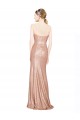 Long Sleeveless Sequin Rose Gold A-Line Prom Dress Canada Online