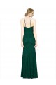 Long Sleeveless Lace Dark Green Mermaid Prom Dress Canada Online
