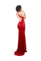 Long Sleeveless Sequin Red Mermaid Prom Dress Canada Online