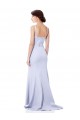 Long Sleeveless Stretch Crepe Light Sky Blue Mermaid Prom Dress Canada Online