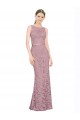 Long Sleeveless Lace Mermaid Prom Dress Canada Online