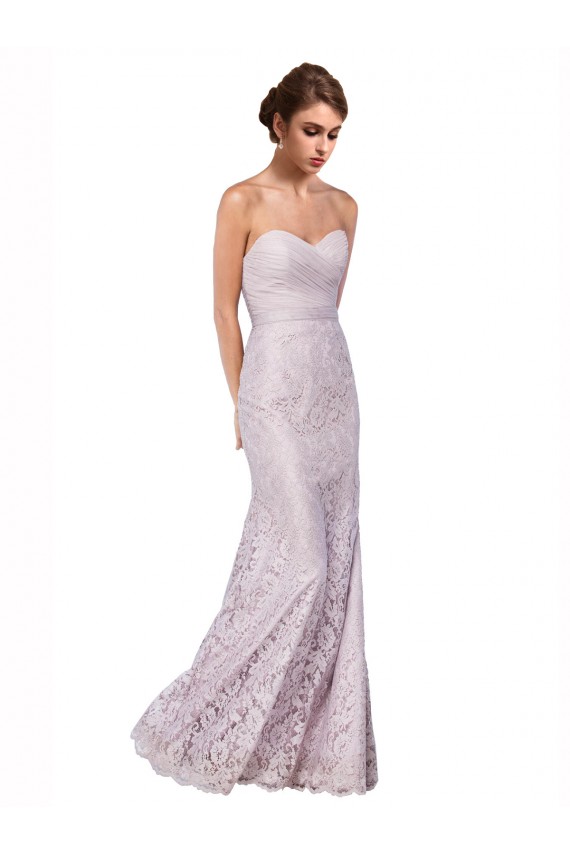 Long Sleeveless Lace Mermaid Sweetheart Evening Prom Dress Canada Online