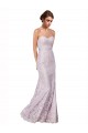 Long Sleeveless Lace Mermaid Sweetheart Evening Prom Dress Canada Online