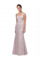 Long Sleeveless Lace Mermaid V-Back Prom Dress Canada Online