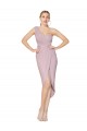 Cocktail Length Sleeveless Soft Chiffon Primrose Mermaid High Low Prom Dress Canada Online