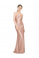 Long Sleeveless Sequin Rose Gold A-Line Prom Dress Canada Online
