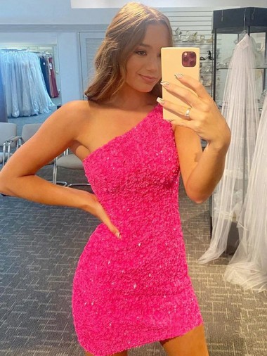 Short Sleeveless Velvet Sequin Sheath Evening Gown Canada Online