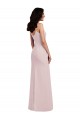 Long Sleeveless Stretch Crepe Trumpet Prom Dress Canada Online